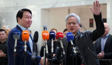 Nvidia clinches deals with South Korean giants include SK Group to advance AI boom