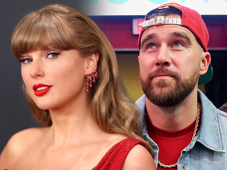 taylor swift and travis kelce getty 1