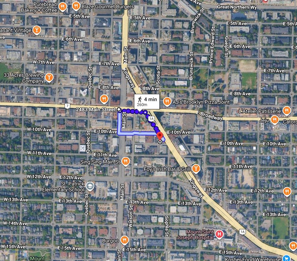 259-293 East 11th Avenue 216 Kingsway Vancouver Coast Mental Health