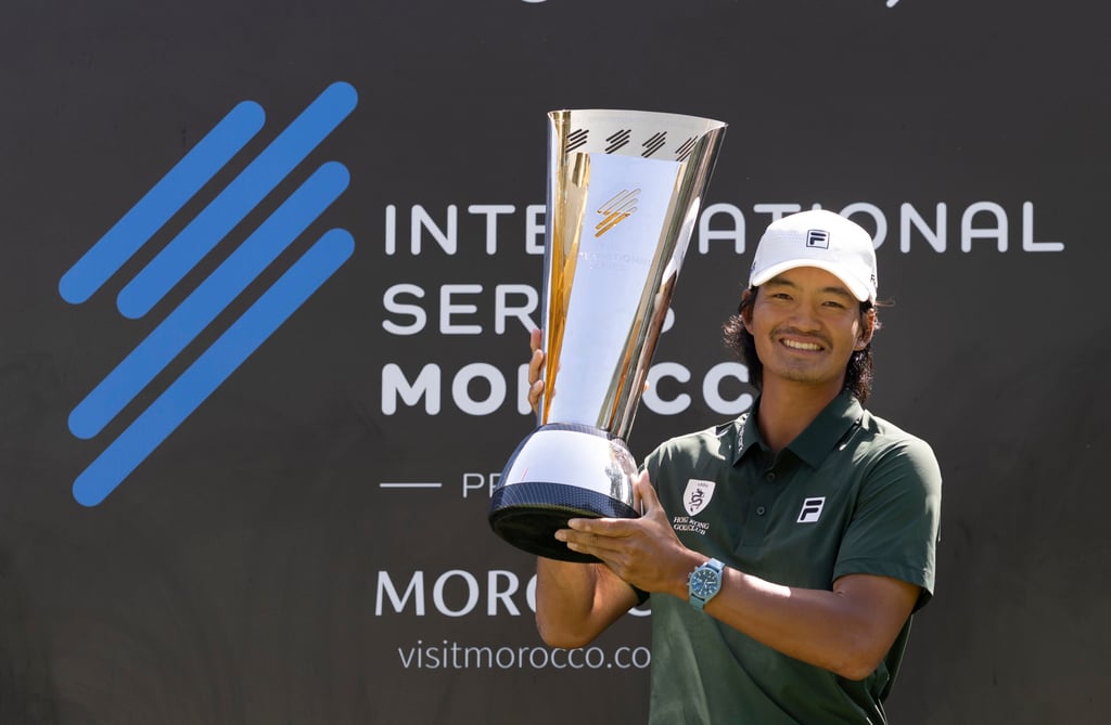 Victory in Morocco was Taichi Kho’s second on the Asian Tour. Photo: Asian Tour