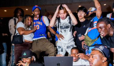 From The Sports Desk: A raucous evening inside and outside Madison Square Garden