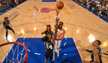 Spurs vs. Knicks live updates: San Antonio dominating New York 76-49 at halftime of NBA Finals Game 4