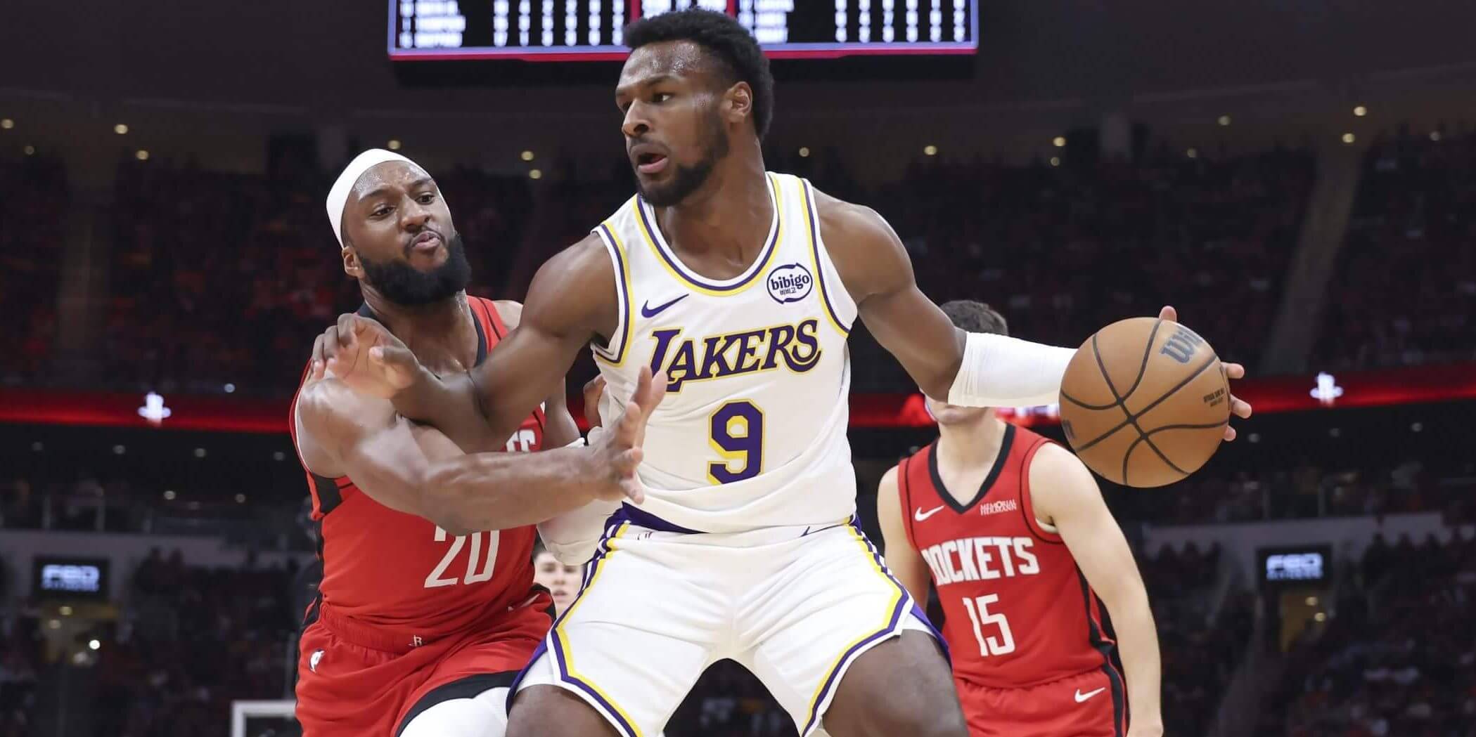 Lakers guard Bronny James