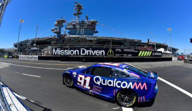 Credit: #91: Kevin Magnussen, Trackhouse Racing, Qualcomm Chevrolet Camaro