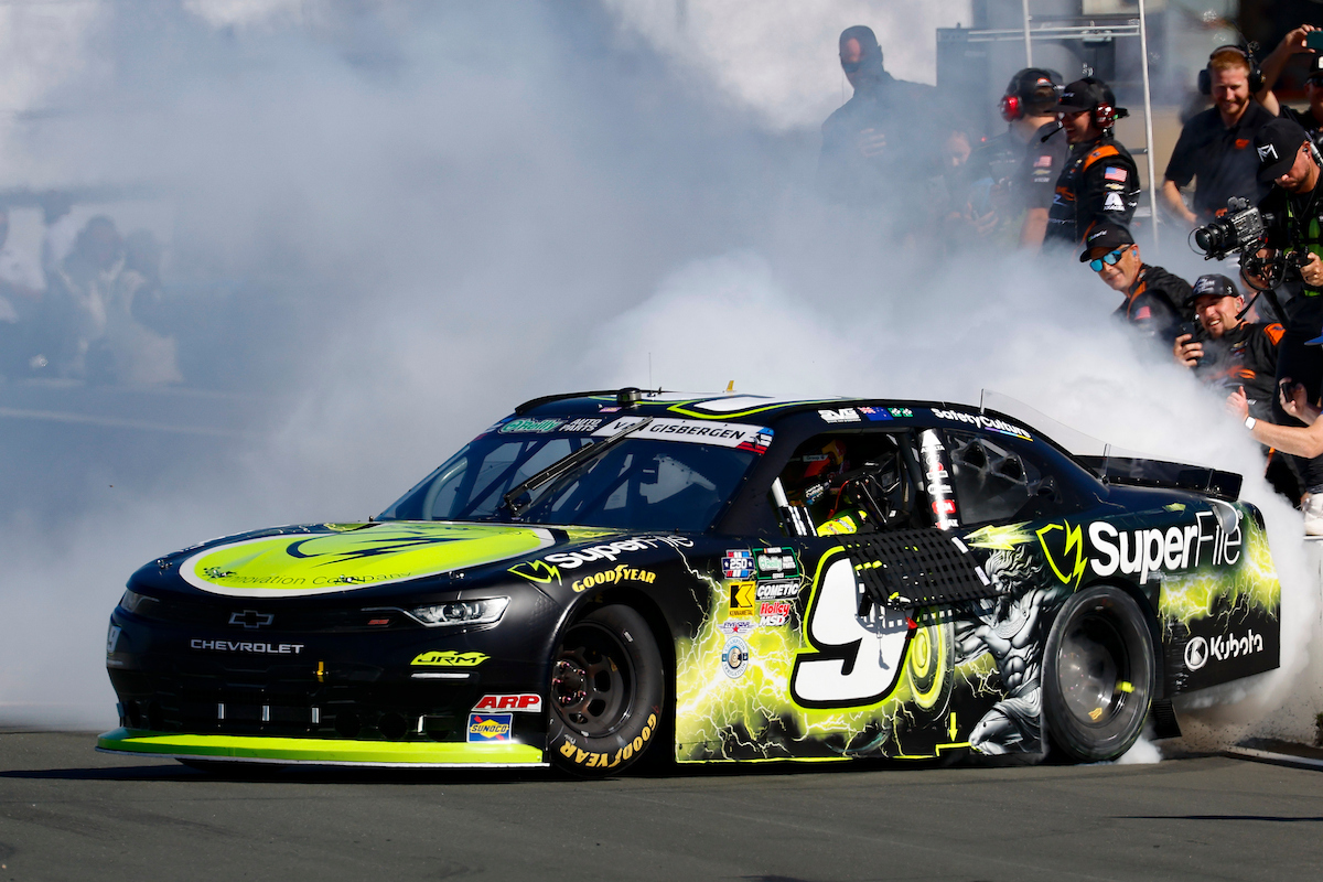 Credit: #9: Shane Van Gisbergen, JR Motorsports, SuperFile Chevrolet Camaro