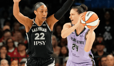 Las Vegas Aces center A'ja Wilson WNBA