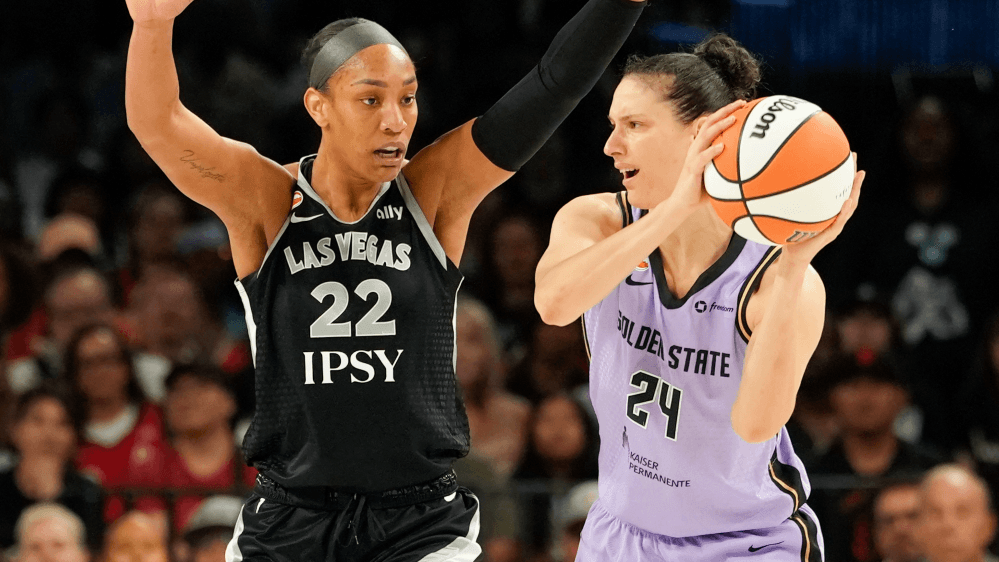 Las Vegas Aces center A'ja Wilson WNBA