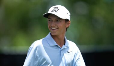 Miles Russell qualifies for the US Open at age 17 with Tiger Woods' son on the bag
