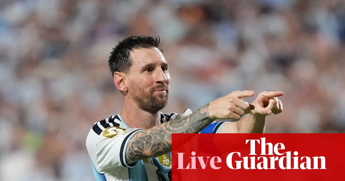 Argentina v Algeria: World Cup 2026 – live | World Cup 2026