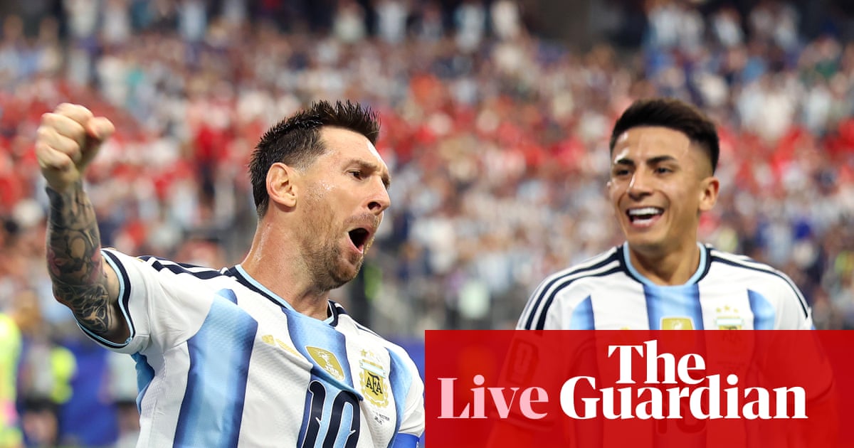 Argentina v Austria: Messi breaks scoring record at World Cup 2026 – live | World Cup 2026