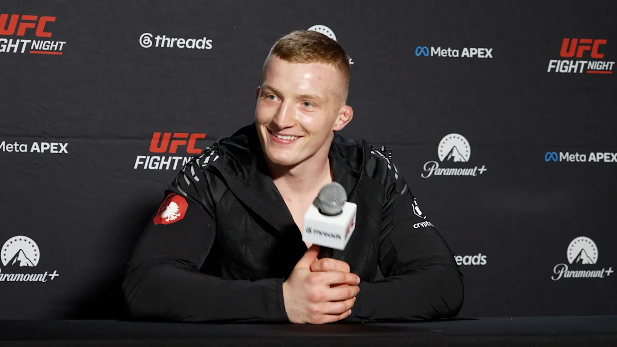UFC's Iwo Baraniewski calls for ranked opponent after 9-0 career start