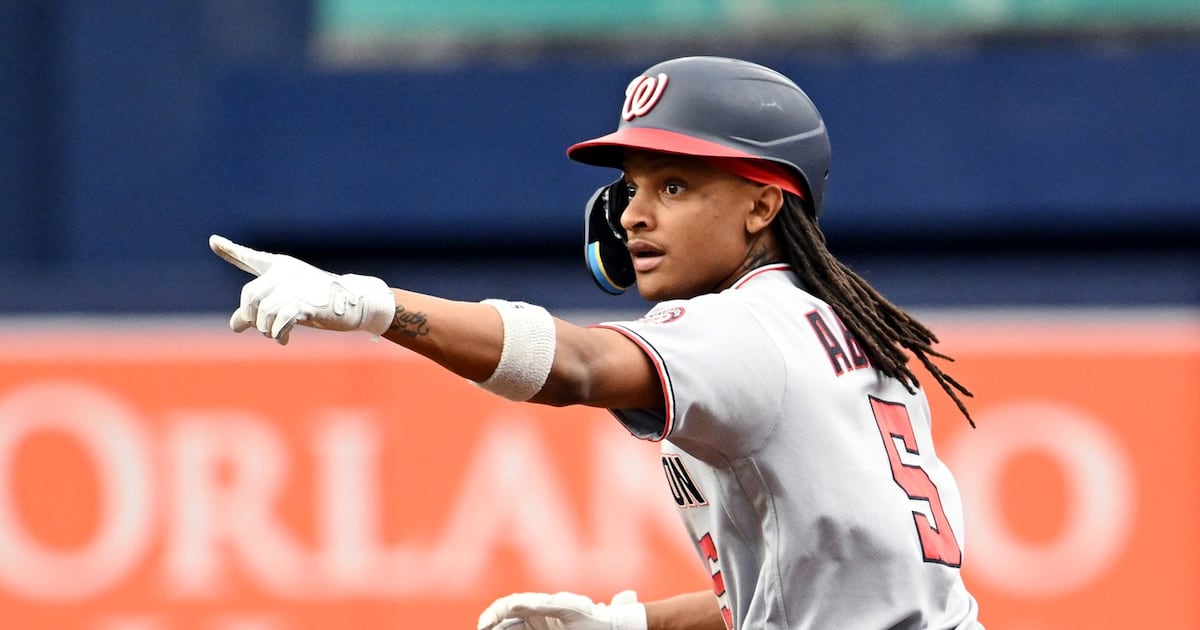 Dylan Crews, C.J. Abrams homer in the Washington Nationals’ win over Tampa Bay Rays