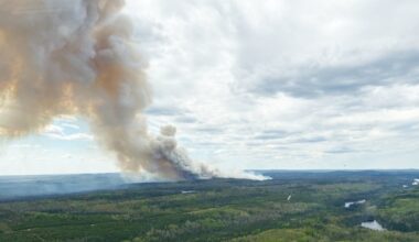 Massive fire south of Timmins still out of control - CTV News