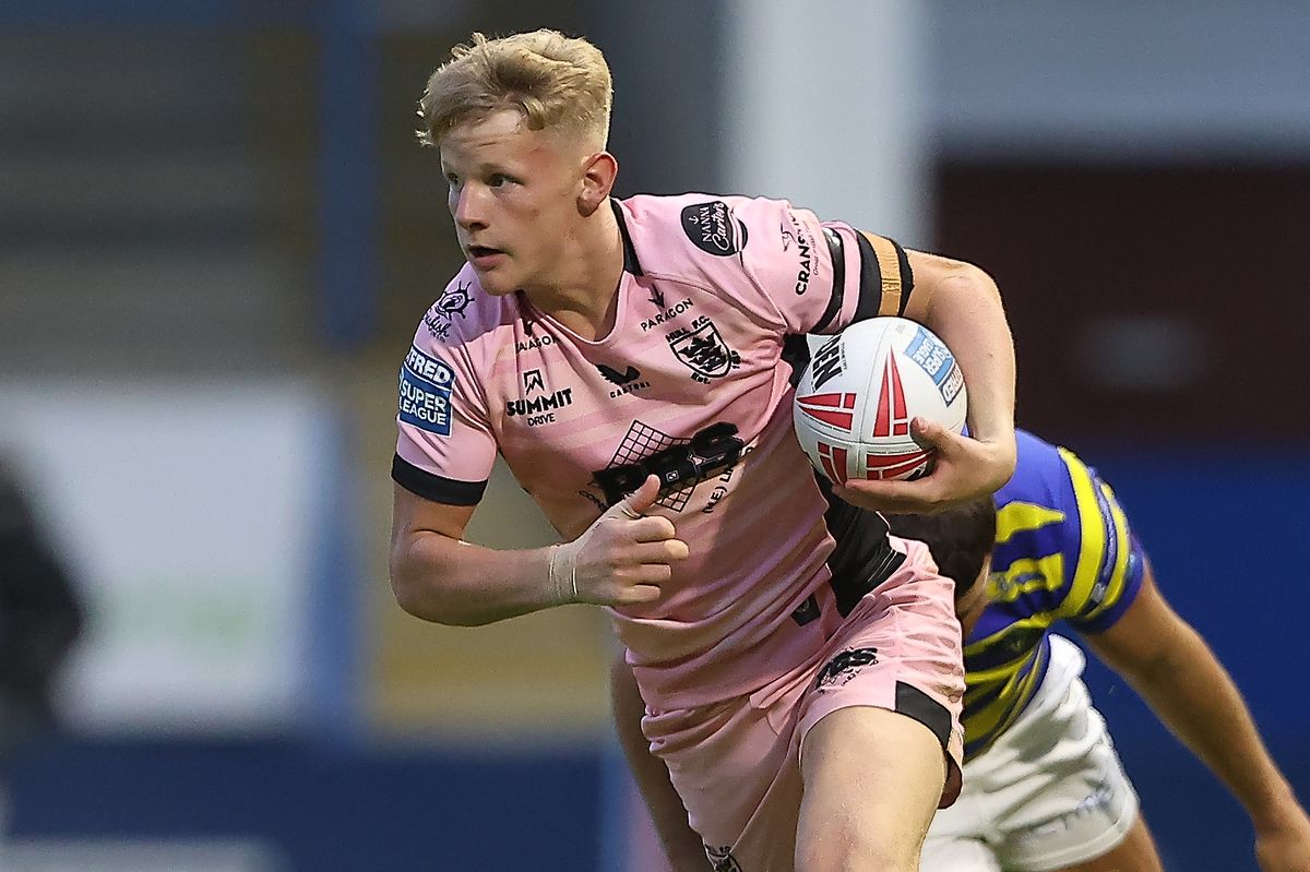 Hull FC young gun Lloyd Kemp.