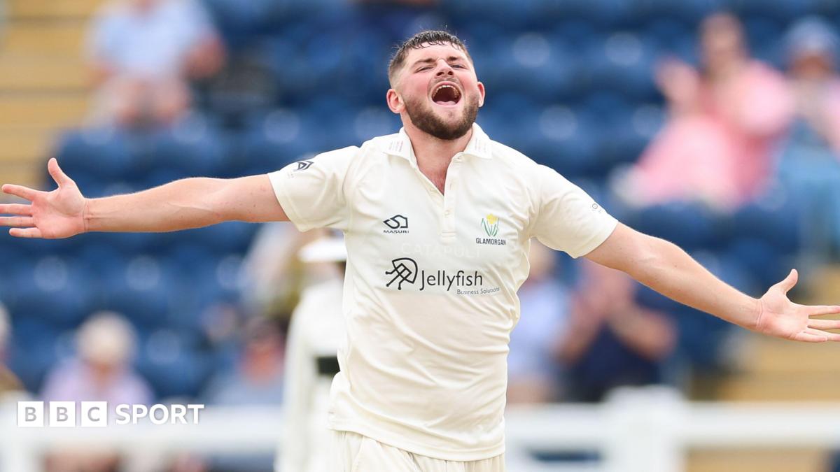 Tom Norton celebrates a wicket