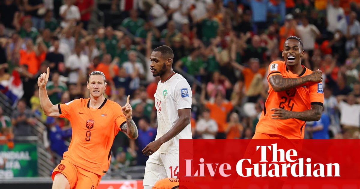 Netherlands v Morocco: World Cup 2026 last 32 – live | World Cup 2026