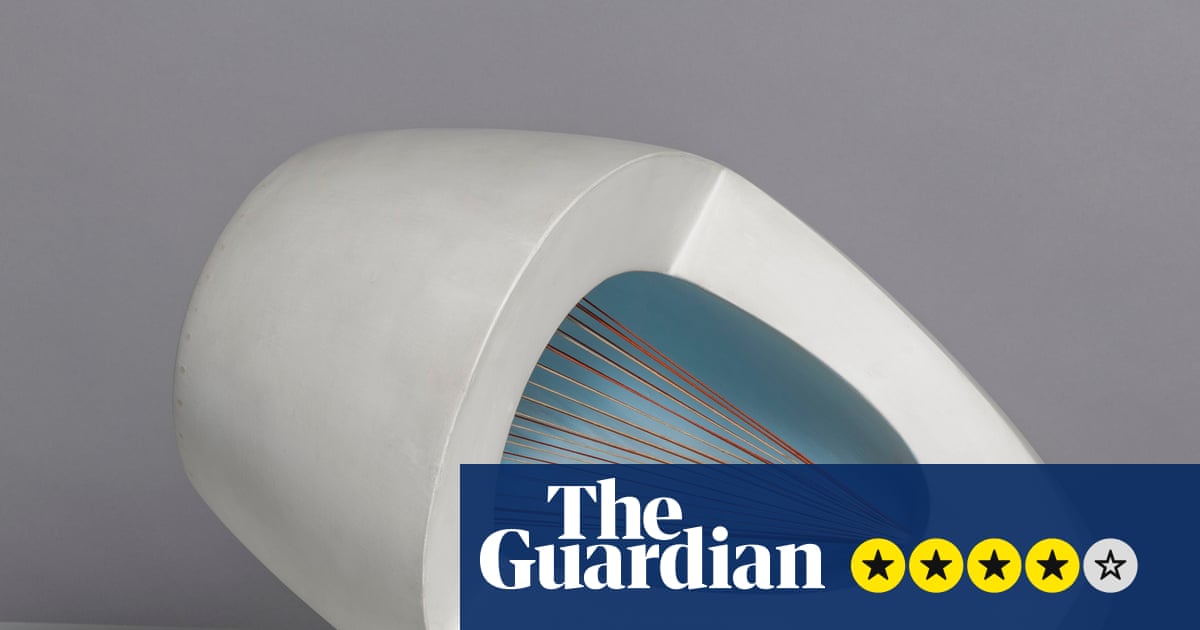 Hepworth in Colour review – salty Cornish seascapes compressed into immaculate sculptures | Barbara Hepworth