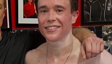 Elliot Page Shares Ripped Abs Photo, Boxing Video