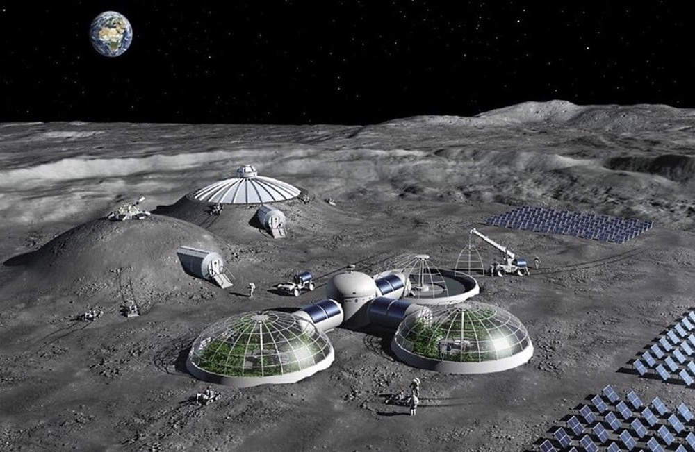 NASA plans to use drones and artificial intelligence to build a base on the moon
