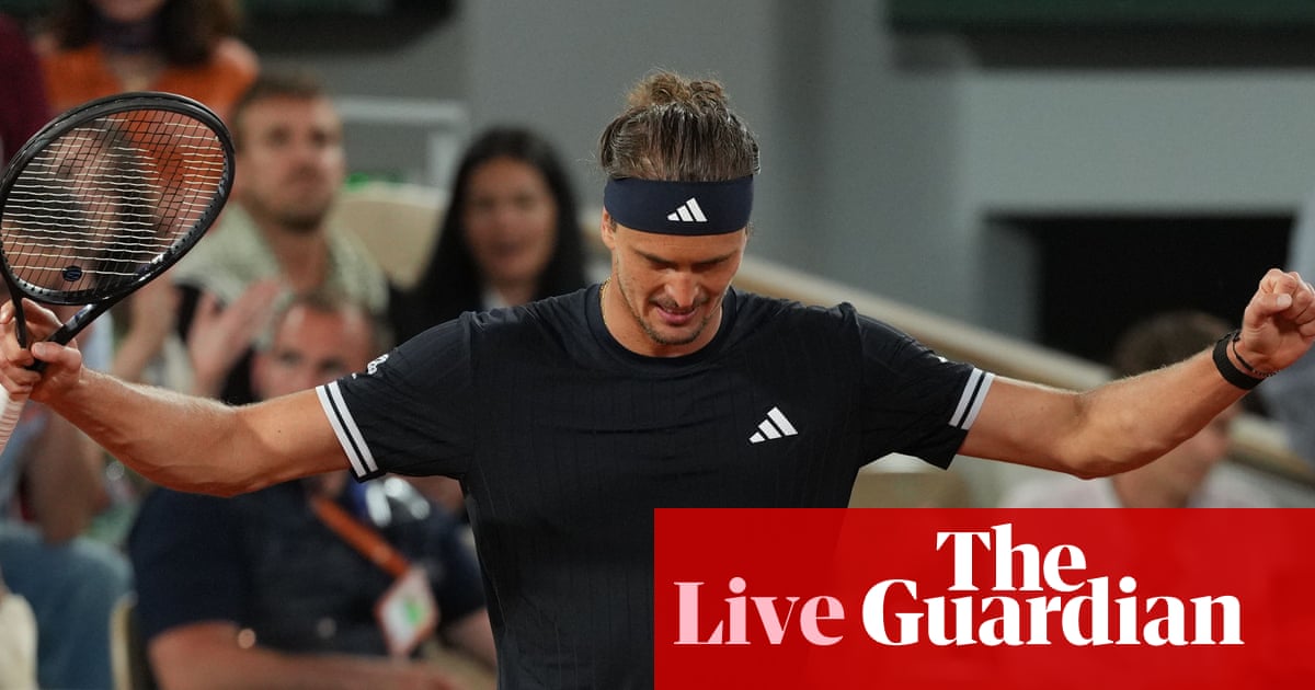 French Open 2026 quarter-finals: Zverev races past Jódar; Kostyuk and Andreeva into semis – as it happened | French Open 2026