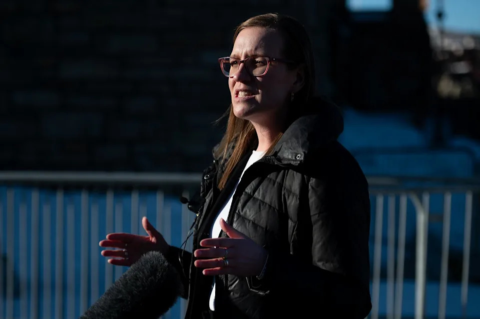 Liberal MP Karina Gould is calling on her government to apologize for its role in forced adoptions. THE CANADIAN PRESS/Spencer Colby