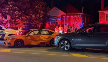 Toronto six-vehicle crash: One arrested for stolen vehicle