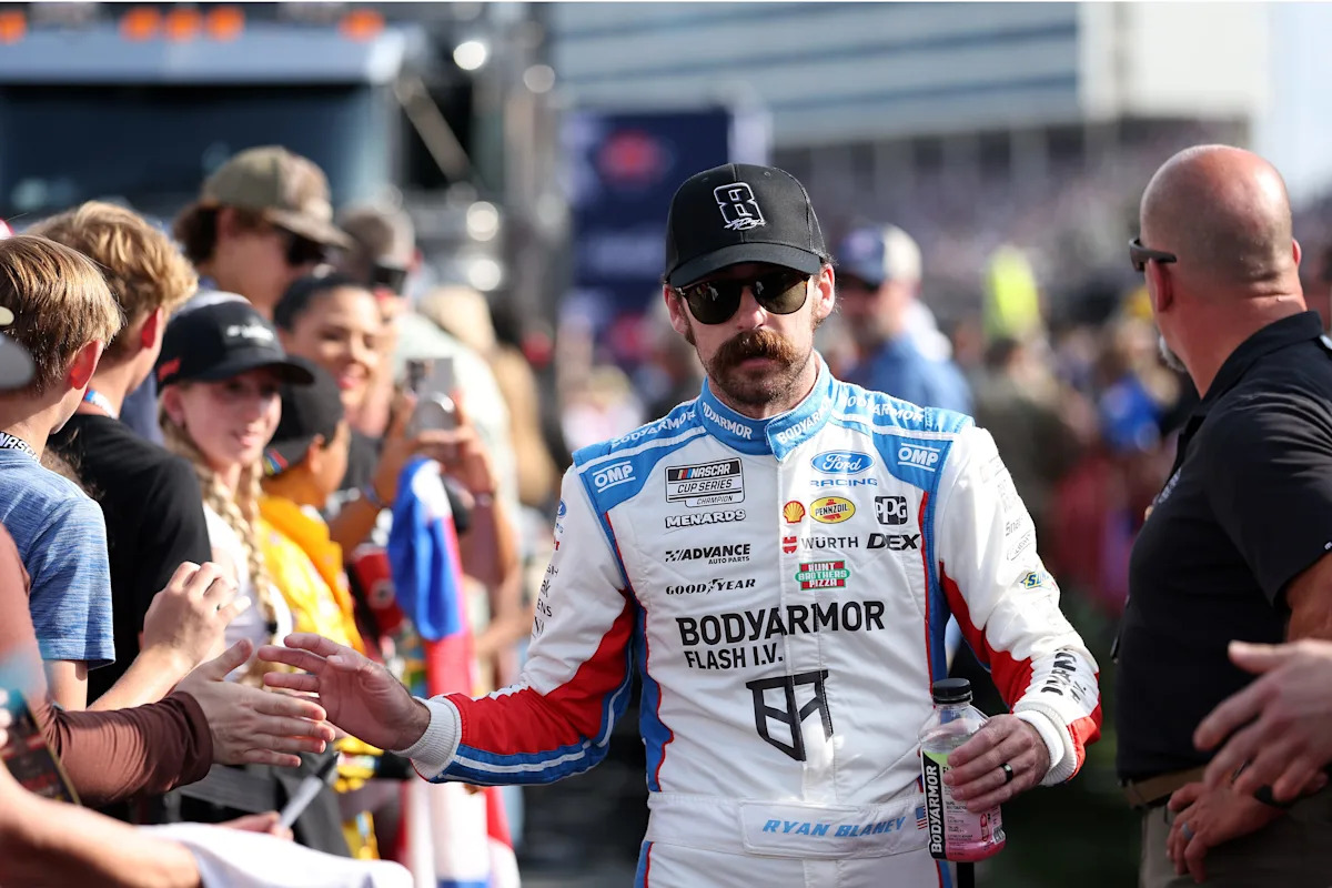 Ryan Blaney went from losing to Lightning McQueen to winning NASCAR Cup Series title