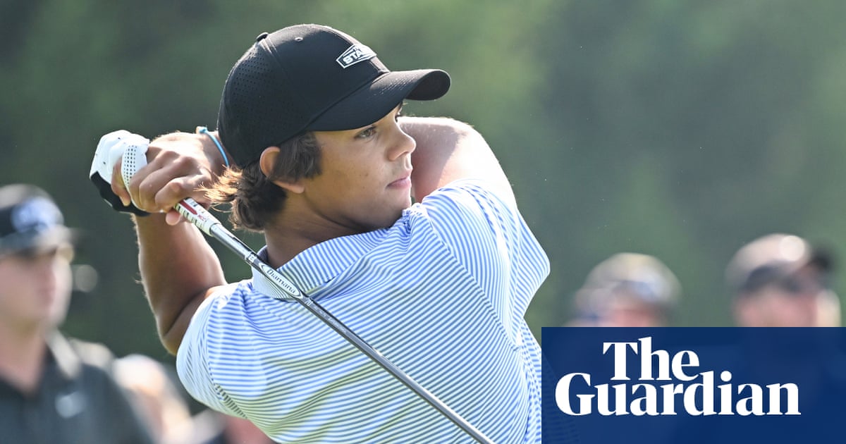 Miles Russell, 17, qualifies for US Open with Tiger Woods’s son Charlie as caddie | US Open