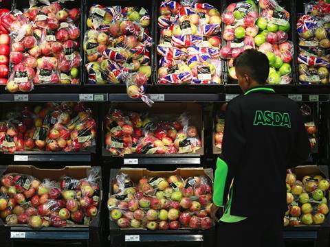 Asda fruit & veg
