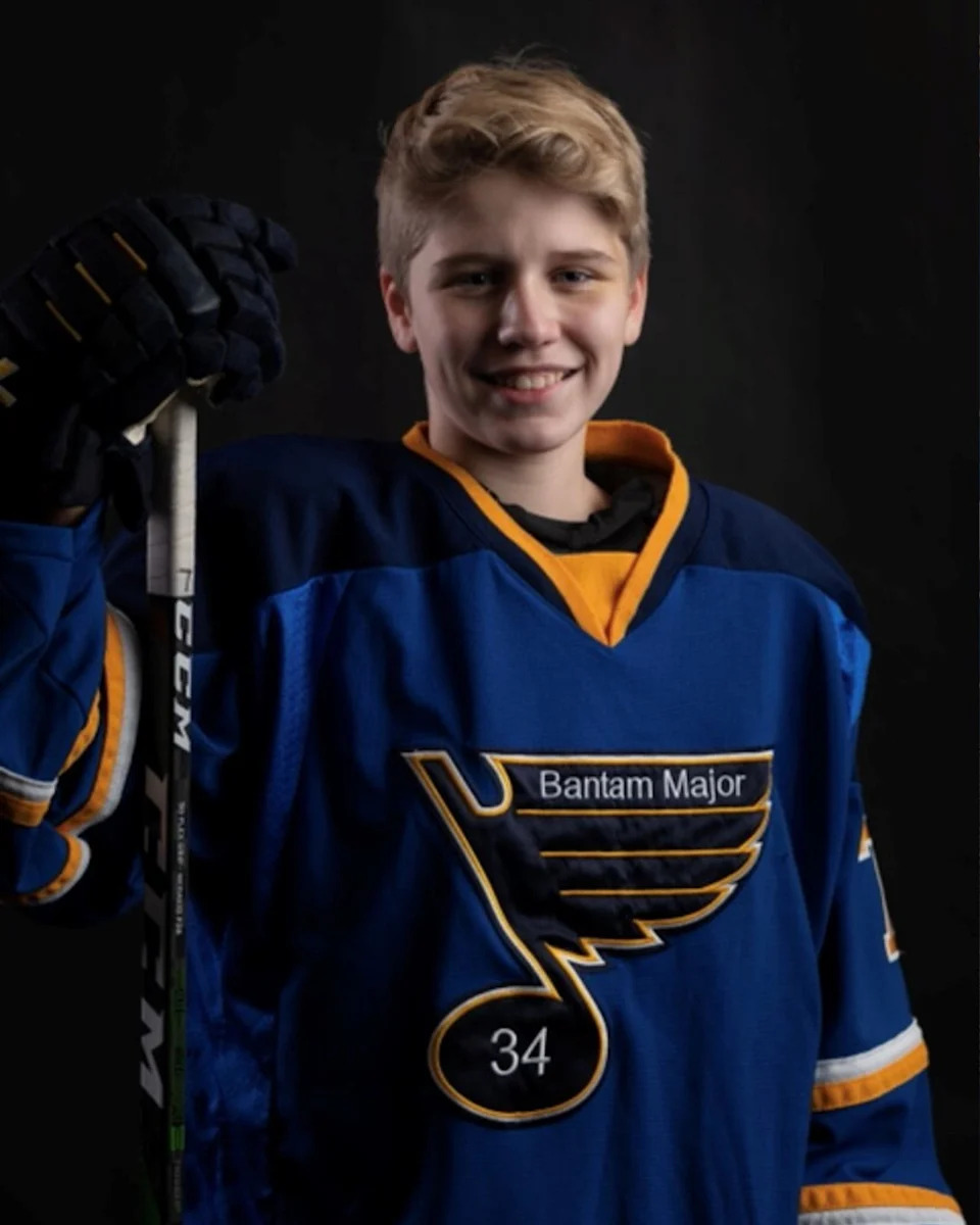 Tynan Lawrence said it was special to be drafted to the St. Louis Blues after playing minor hockey for the Fredericton Blues. Fredericton-native Jake Allen also played goalie for the St. Louis Blues and was drafted by the team in 2008.