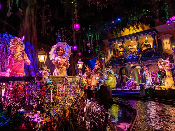 Tiana's Bayou Adventure disneyland getty