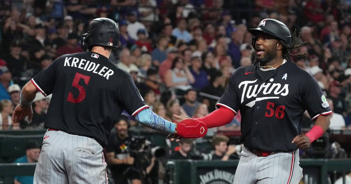 Ryan Kreidler has 3 hits, Minnesota Twins rally to beat Arizona Diamondbacks