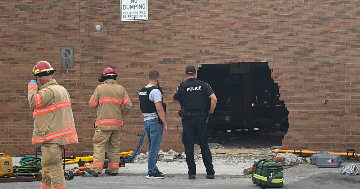 Multiple injuries reported after car crashes into London shopping centre - CTV News