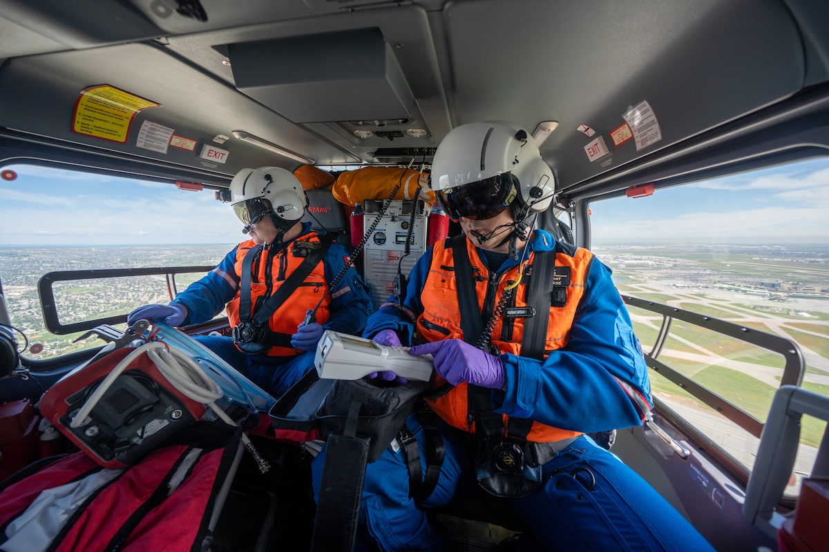 ‘The patient’s basically on my lap’: Inside the world of a flight nurse