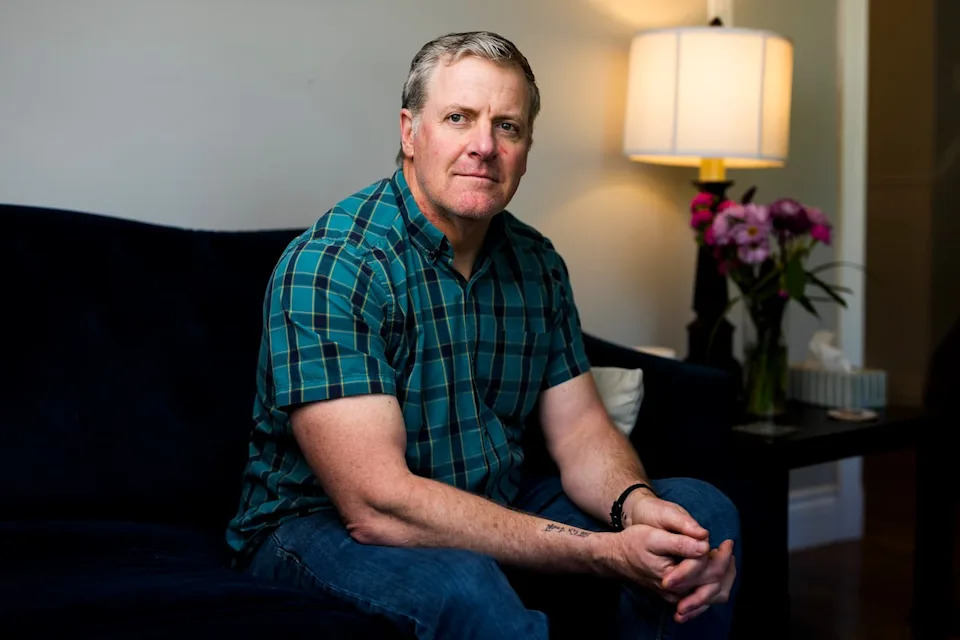 At home in Ashton, Ont., military veteran Brendan Hynes said the symptoms he started experiencing after decades of exposure to bomb blasts were "devastating."