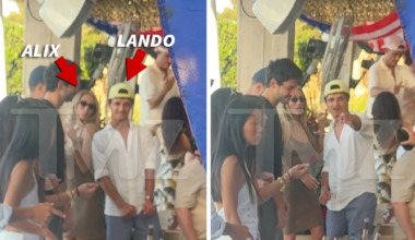 Alix Earle Parties With F1 Driver Lando Norris in France