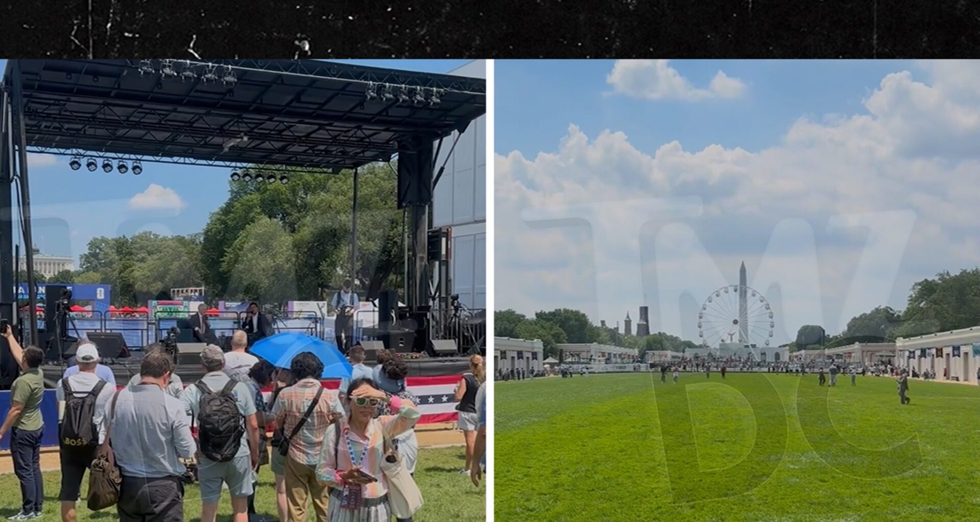 Dr. Oz Says Great American State Fair Crowd Is Huge, But Camera Pan Shows Otherwise