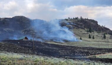 UPDATE: Stump Lake-area wildfire up to 149ha; 1 property evacuated