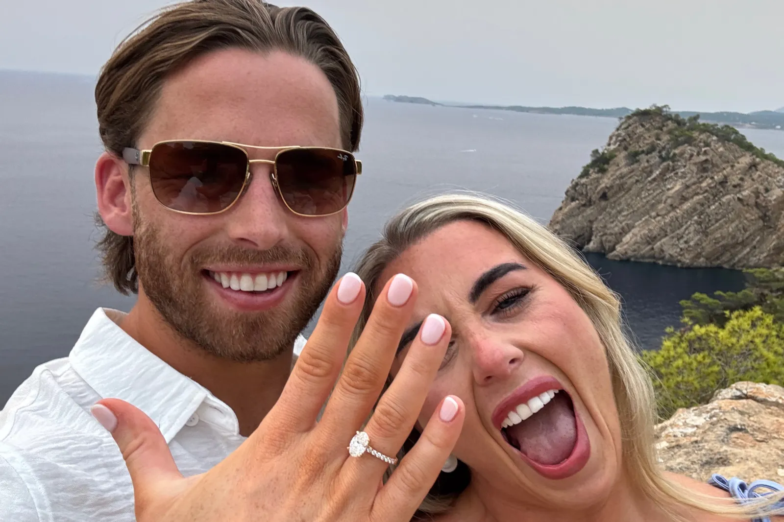 Hopkins proposed to his girlfriend, Isabelle, in Ibiza, Spain last year.