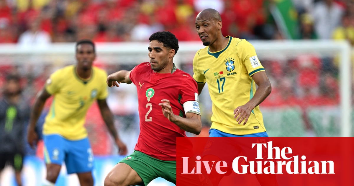 Brazil 1-1 Morocco: World Cup 2026 – as it happened | World Cup 2026