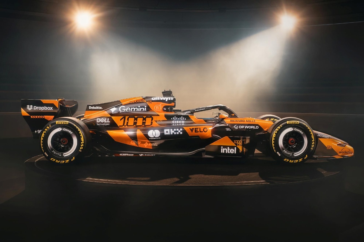 McLaren celebrates 1000th F1 GP in Monaco with special livery
