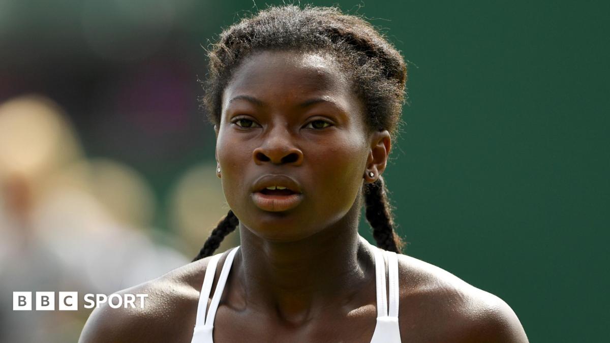 Great Britain's Esther Adeshina in action