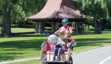 The immensely popular Cycling Without Age program in Greater Vernon – where adults with mobility issues and seniors are taking for bike rides by volunteer &lsquo;pilots&rsquo; – has resumed for its eighth seasons. (Morning Star file photo)