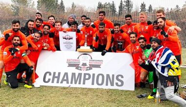 BC Tigers Hurricanes men&rsquo;s soccer team of 2018 was inducted into Surrey Sports Hall of Fame on June 2, 2026. (Contributed to Surrey Now-Leader)