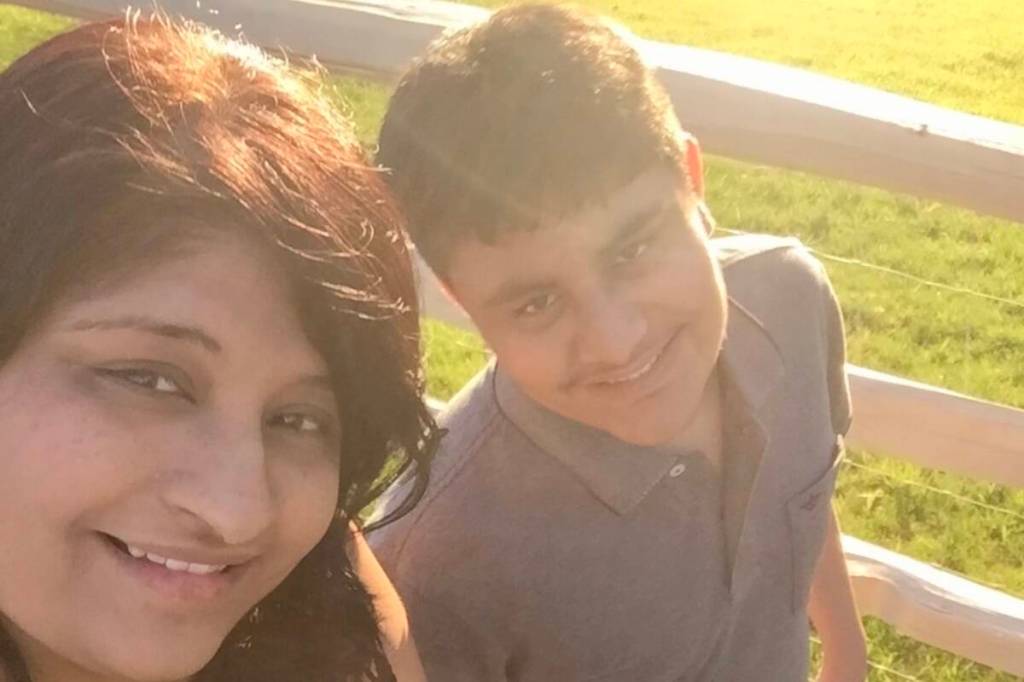 Surrey resident Preet Brar is seeking a kidney donor while caring for her 25-year-old son. (Special to The Star)