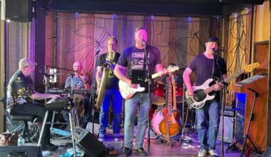 Shakamoraine performing at The Beer Shack on Sunday, June 7. The popular White Rock nightspot is now starting up a series of singer-songwriter nights on Wednesdays, adding to its live music lineup. (Steve Makuch/Contributed to Peace Arch News)