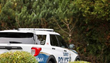Surrey Police arrested the suspect on June 9, 2026. (Anna Burns/ Surrey Now-Leader file)