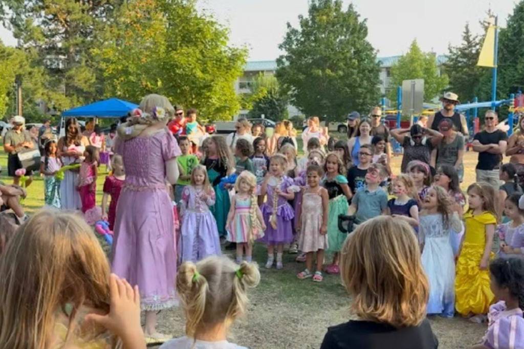 The Playful Palette Foundation is hosting their second summer sing-along event on July 11. This year the theme will be focused on Frozen and Olaf, while last year they had a Tangled theme. (Playful Palette Foundation/Contributed to Peace Arch News)