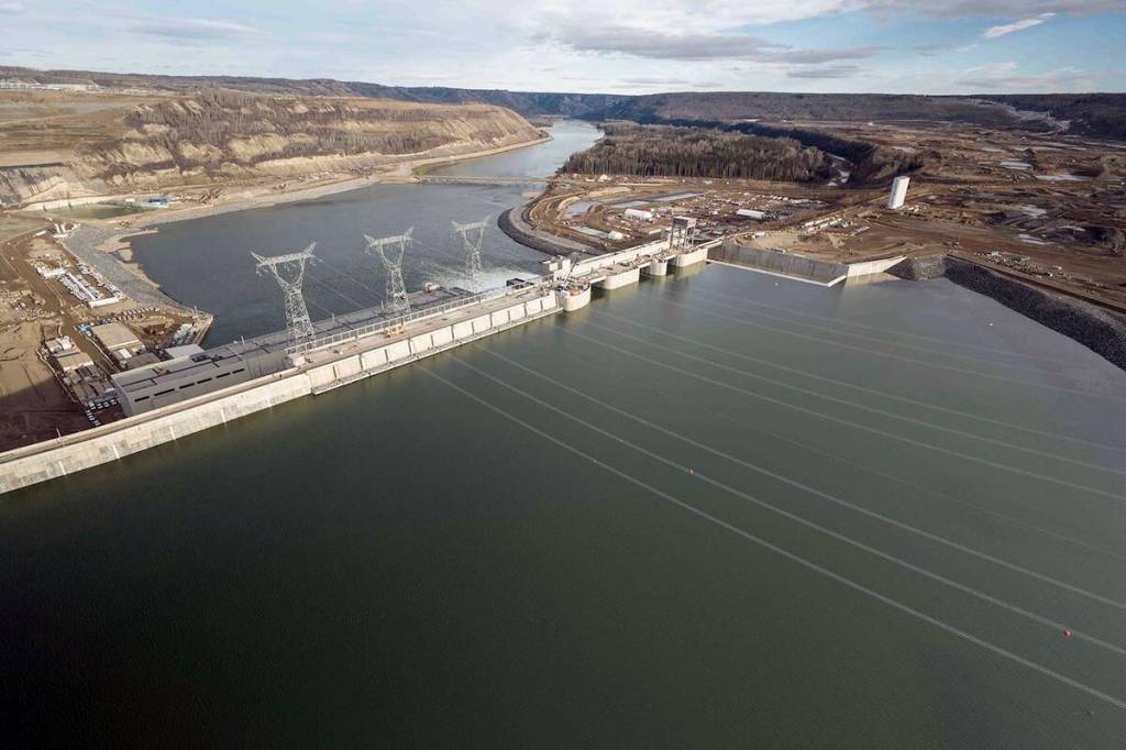 The Site C Dam pictured on Nov. 6, 2024. Site C was the last major dam project in B.C. (Photo courtesy BC Hydro)