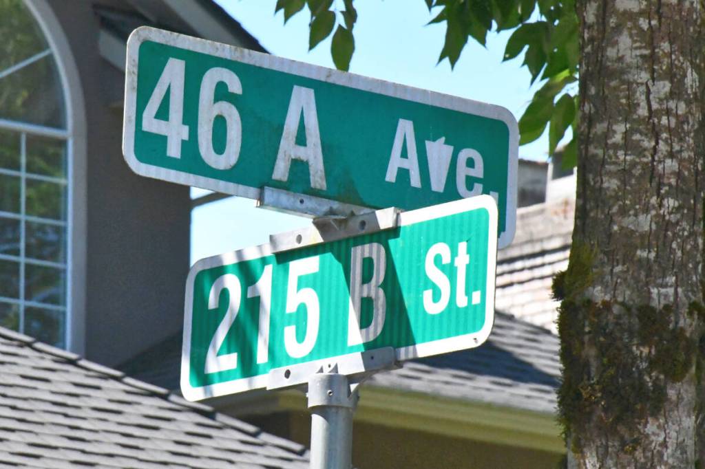 Langley RCMP were called to the 21500-block of 46A Avenue for a shots-fired incident on June 12, 2026. Police now confirm this is part of the extortion-related incidents in the Lower Mainland. (Langley Advance Times files)